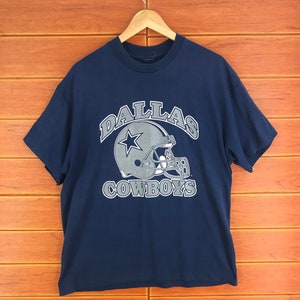 Vintage 80s DALLAS COWBOYS Football Nfl T-Shirt / Size XL