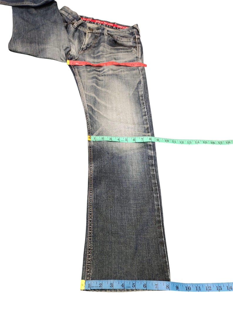 Vintage Edwin Jeans, Clawmark Distress Denim, Made in Japan, Waist 30 image 10