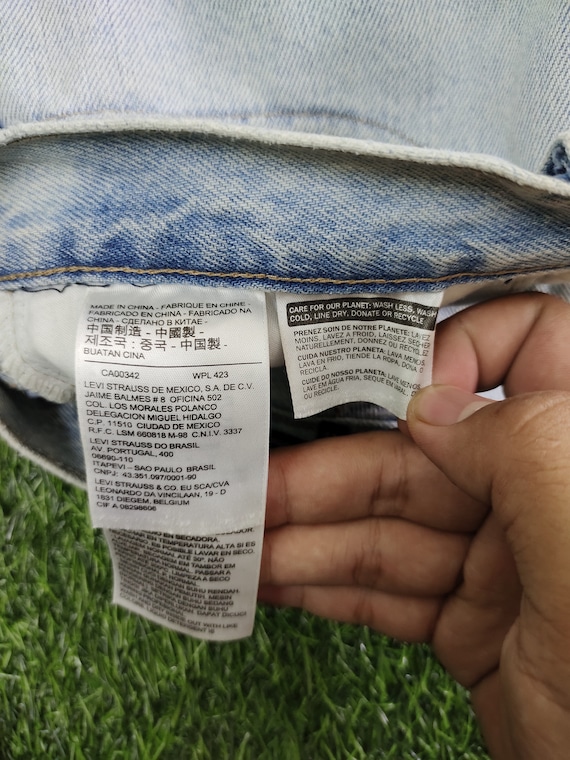 W28x30 Baggy Jeans Levis Silver Tab Denim Wide Loose Y2k Jnco - Main Image