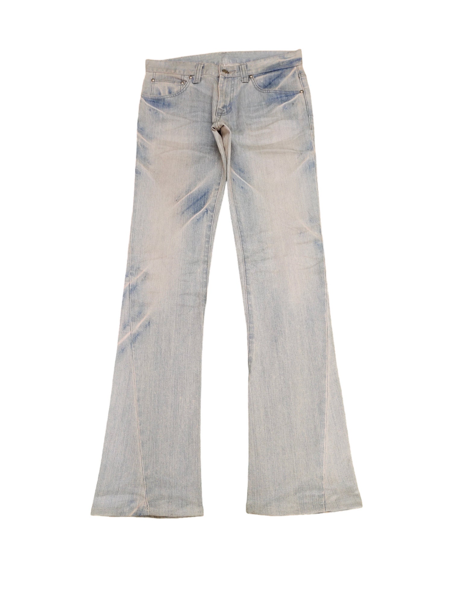 パンツ \"Tornado Mart\"Skull Flare Denim Tornado Mart Flared Lace-Up Denim – Paroxa Studios