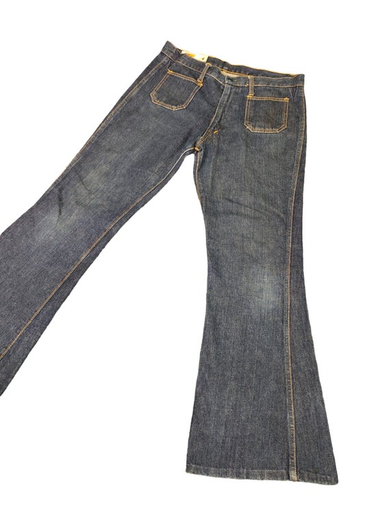 W33x29 Vintage Flare Jeans Big John Lot 46 Bell Bottom Denim W33x29 Vintage Flare Jeans Big John Lot 46 Bell Bottom Denim