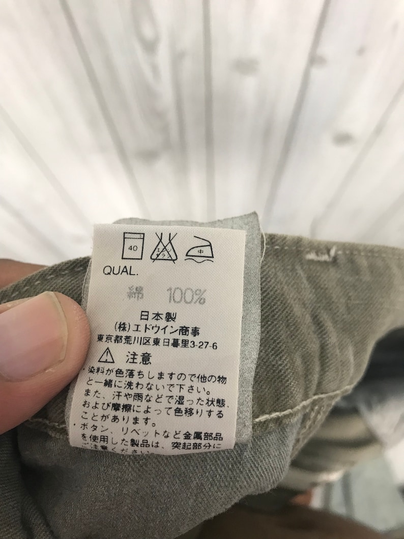 Rare Vintage CARHARTT Olive Green Faded Worker Carpanter Denim Pants waist 30