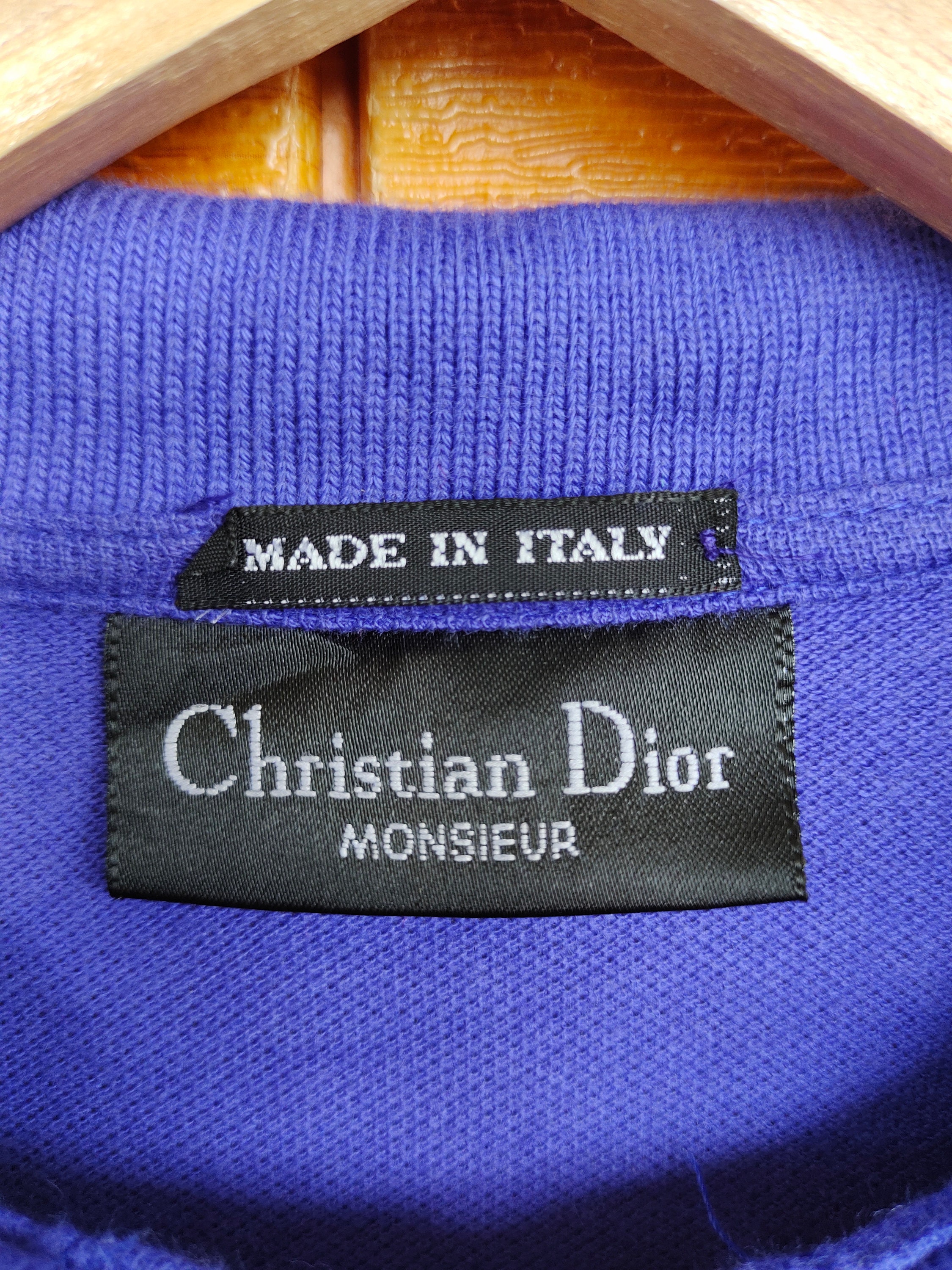 Vintage Classic CHRISTIAN DIOR MONSIEUR Longsleeve Polo Vintage Classic CHRISTIAN DIOR MONSIEUR Longsleeve Polo