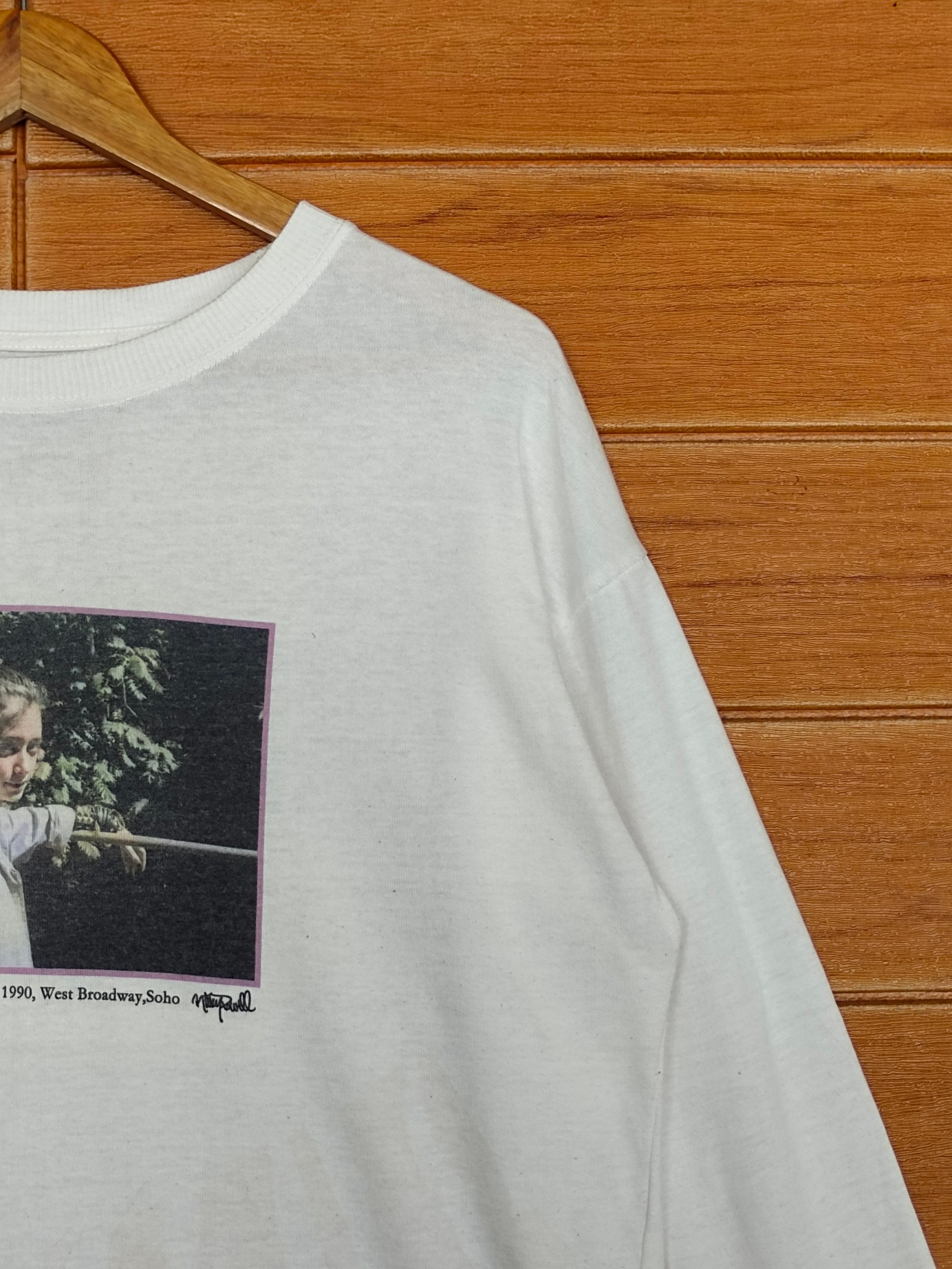 Vintage 1990 Ricky Powell Photo Print Longsleeve T-shirt - Soho