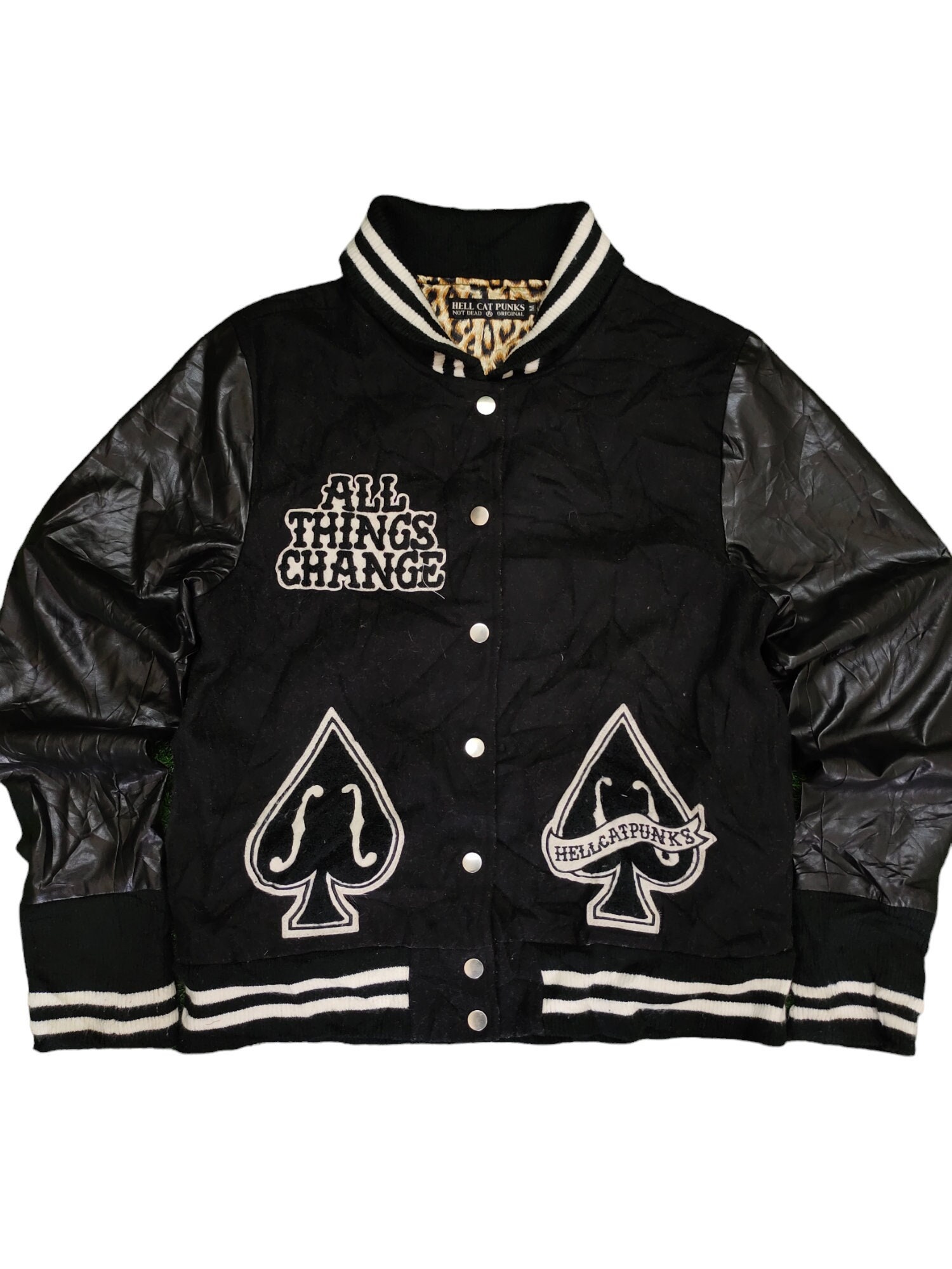 USED☆HELL CAT PUNKS・ジャケット☆メンズLくらい