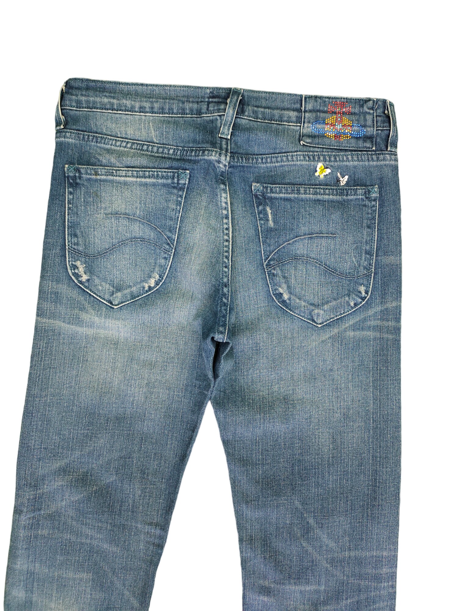 パンツ Vivienne Westwood x Lee Patch Denim VIVIENNE WESTWOOD X LEE Jeans, Size 25