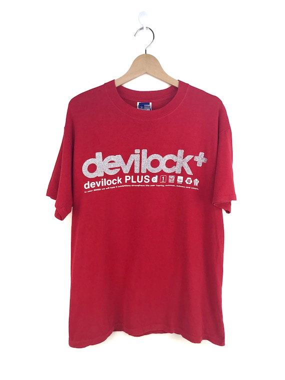 Vintage DEVILOCK PLUS T-Shirt / devilock streetwe… - image 1