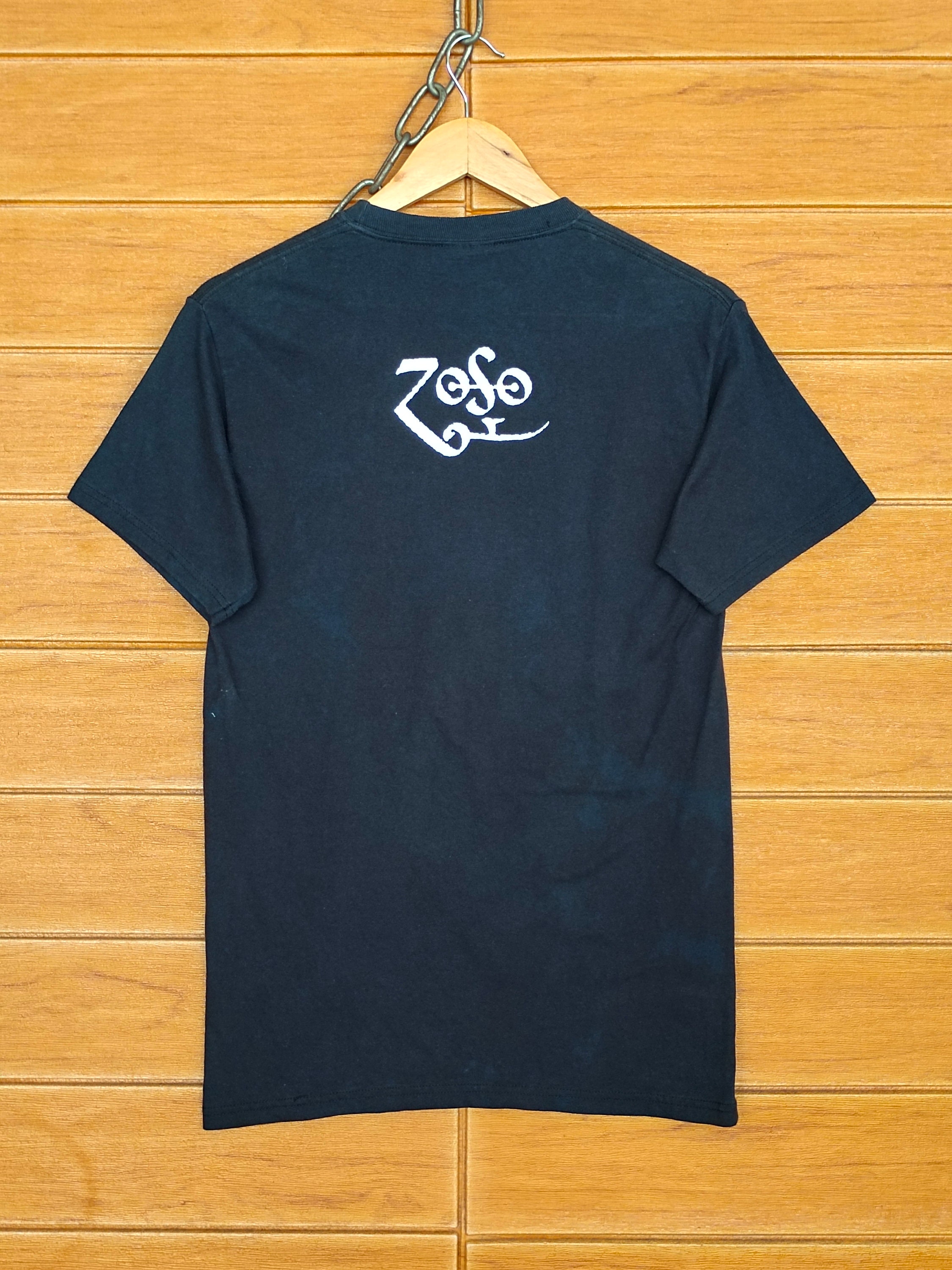 ヴィンテージ ジミー・ペイジ レッド・ツェッペリン Tシャツ - 2005年