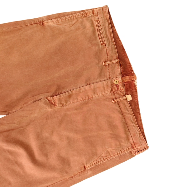 Vintage Double RL Dye Chino Pants Waist 40 RRL Ralph Lauren Rrl Polo Ralph Lauren