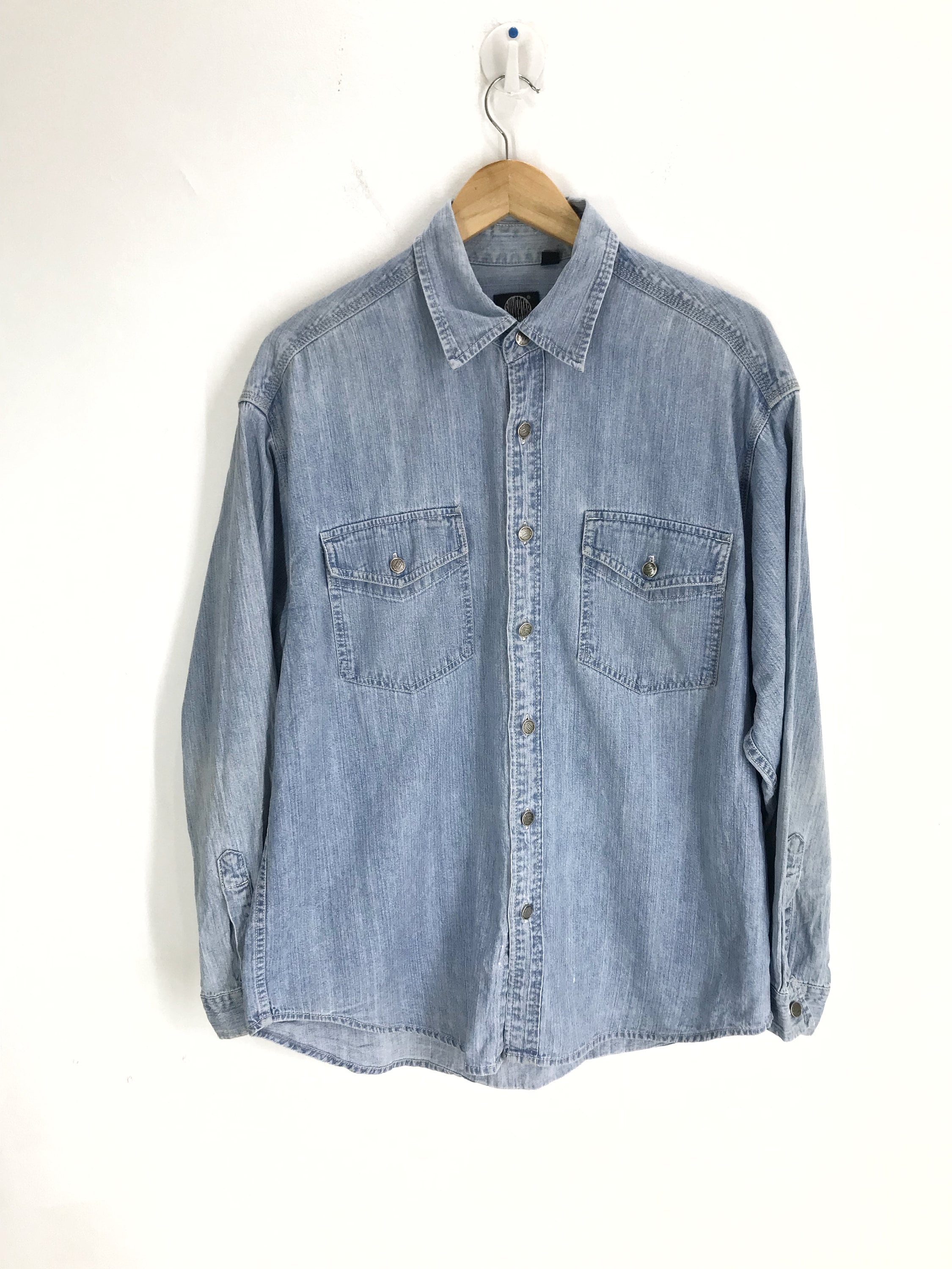 90s Levi's SilverTab L/S Polo Shirt 古着 864b3e418c68a683154d3490364b7e