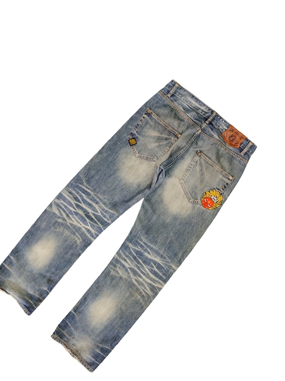 【dydoshop】24fw CHOBITZ JEANS Ksubi Chitch Enjoy Trashed Jeans – Puffer Reds