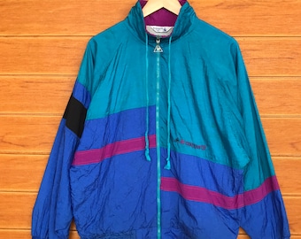 Vintage Le Coq Sportif Track Jacket, 90s Activewear, Size M