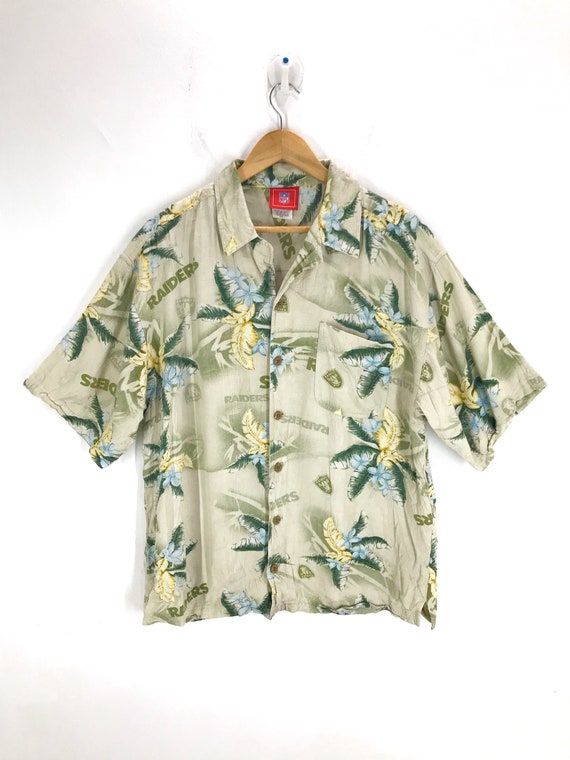 raiders aloha shirt