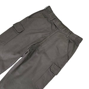 Pantalones cargo tácticos vintage Gaultier Homme Objet de 29 x 27,5 cm, fabricados en Japón, estilo urbano, Jean Paul Gaultier, cintura 29