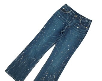 True Religion Flare Jeans: Frankie Big T, Distressed Boot Cut (W31