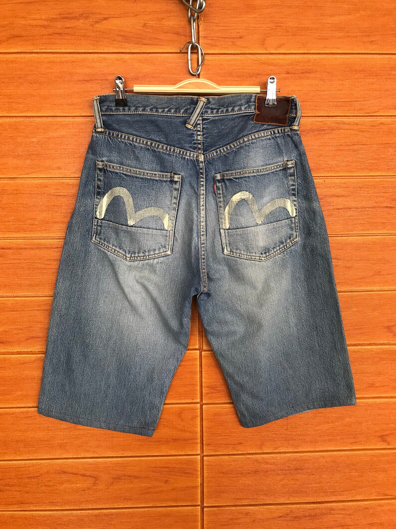 evisu short jeans