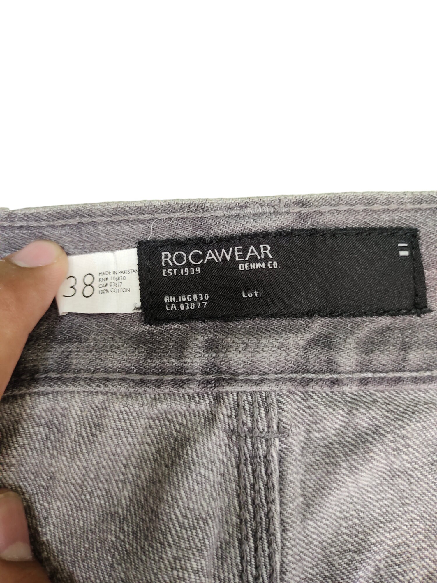 W38x32.5 ヴィンテージ バギー ジーンズ Rocawear デザイン W38x32.5 ヴィンテージ バギー ジーンズ Rocawear デザイン