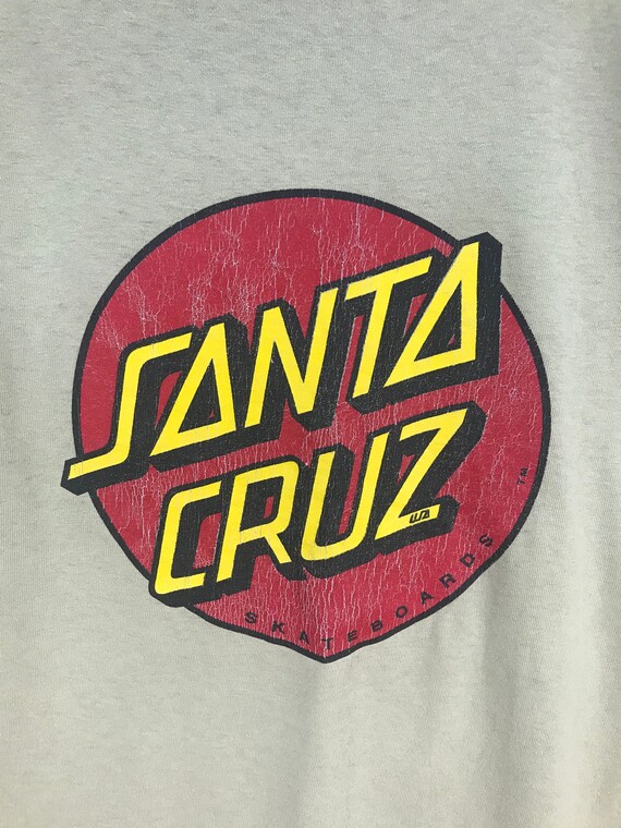Vintage 90s SANTA CRUZ Skateboards T-shirt / Size XL - Etsy
