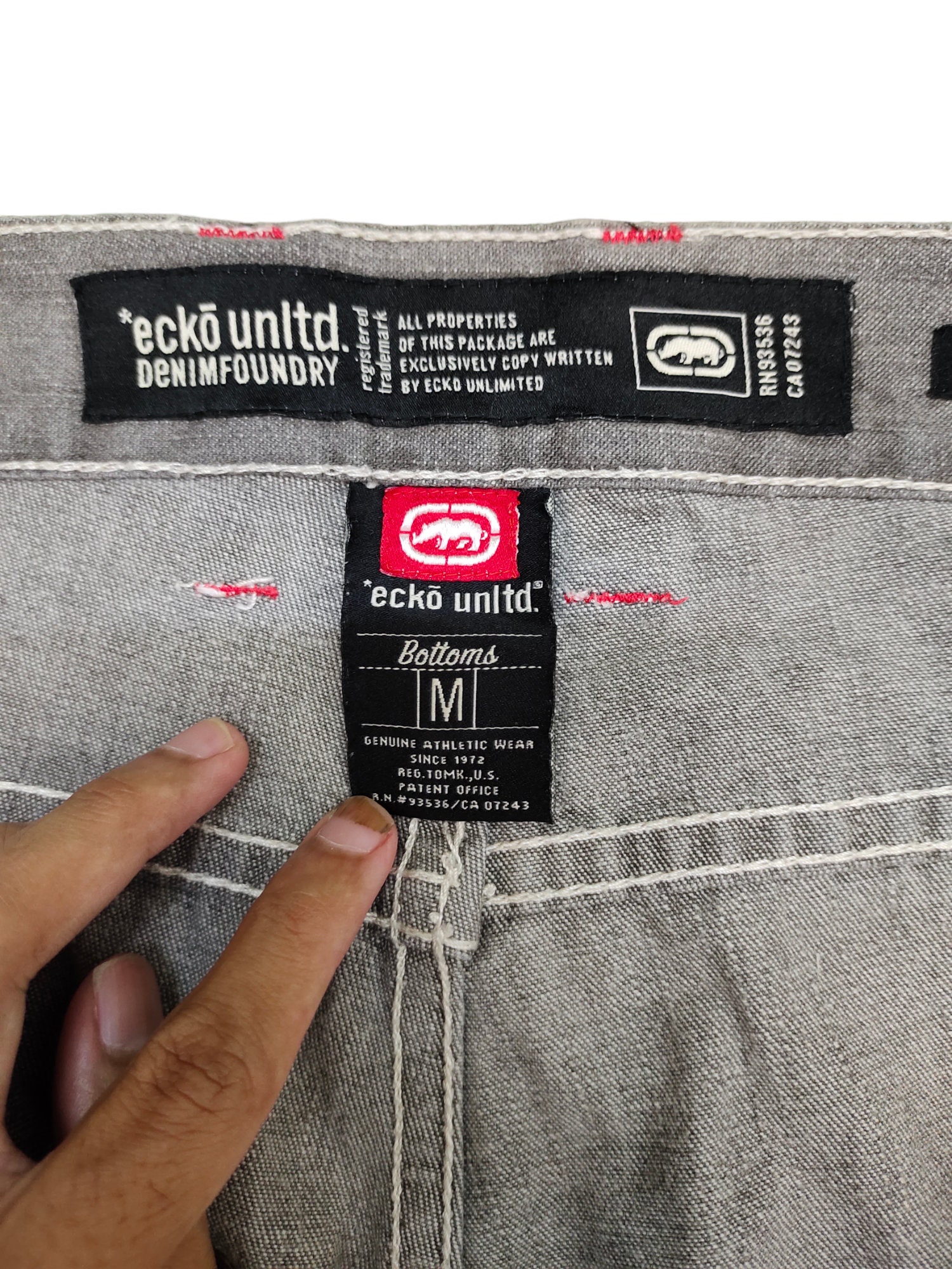 Ecko Unltd Baggy Jeans: Y2K Hip Hop Wide Leg Denim (w32x28.5) - Etsy