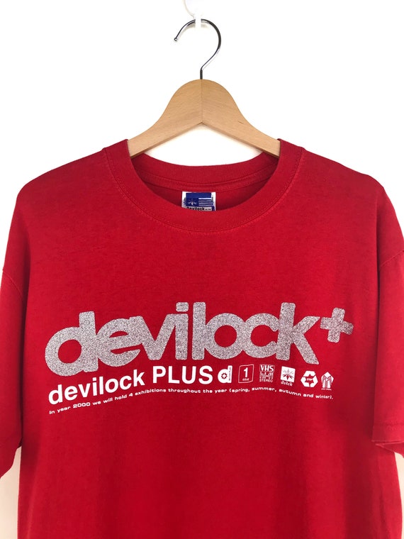 Vintage DEVILOCK PLUS T-Shirt / devilock streetwe… - image 2