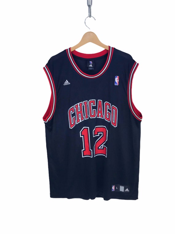 Vintage Adidas Kirk Hinrich #12 Chicago Bulls NBA