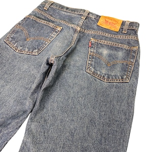 W31x29 Jeans Levis 517 Boot Cut Vintage de los años 90 Jeans Levis Flare Vintage Ropa de calle Rockabilly Cintura 31