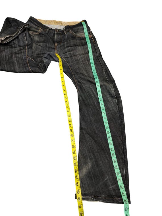 Vintage Edwin Function Distressed Denim Jeans Wai… - image 18