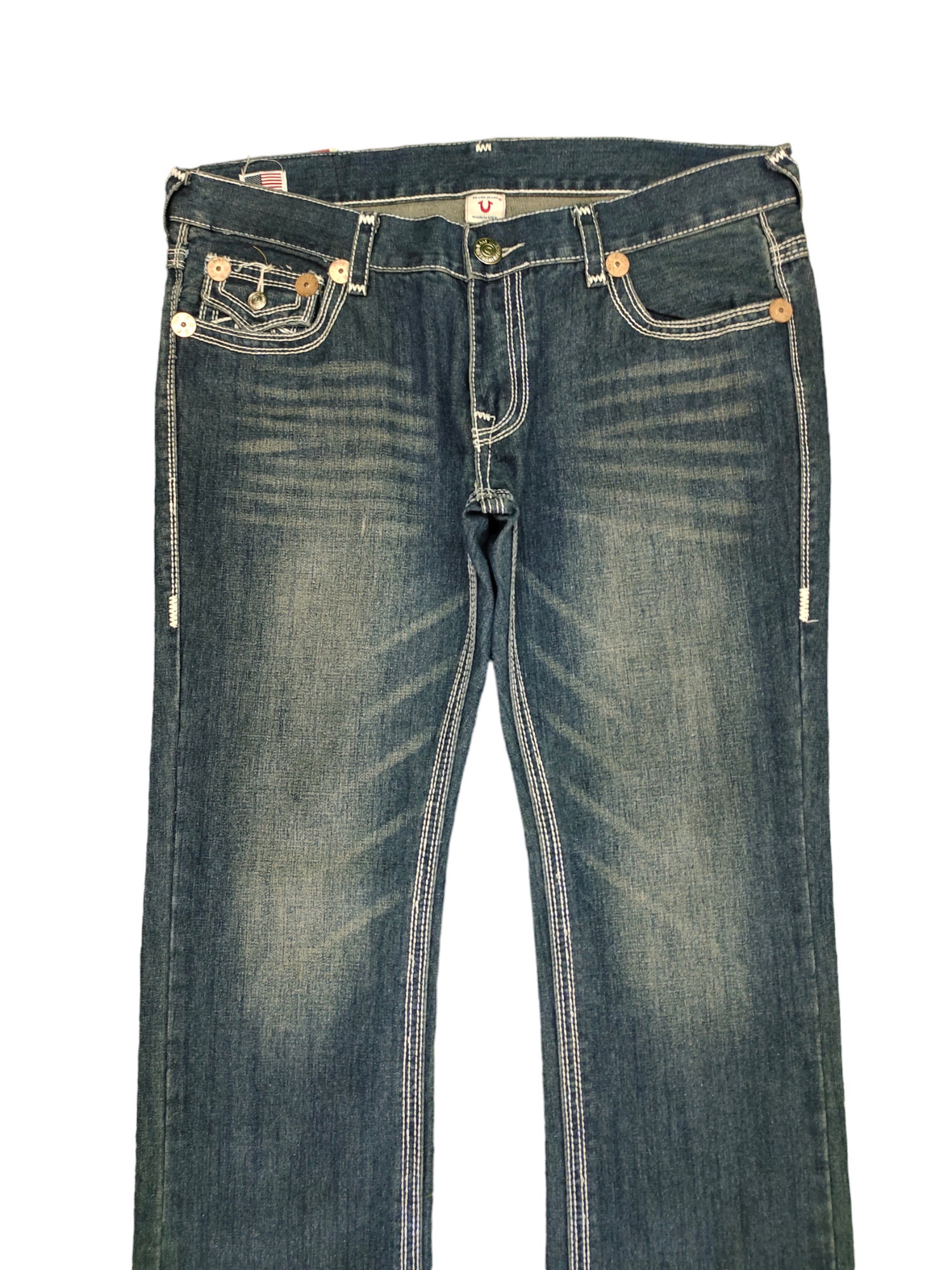 Vintage True Religion Billy Super T Jeans Size 40 - Y2K Denim - Etsy