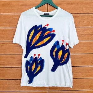 Seltenes Vintage Archival 80s CDG Homme Plus T-Shirt / Comme Des Garcons Homme Plus / Rei Kawakubo / Größe M