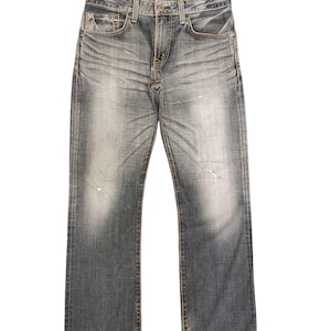 Vintage Edwin 503 Regular Clawmark Distress Faded Jeans, Comme Des Garcons Undercover, Waist 32 image 2