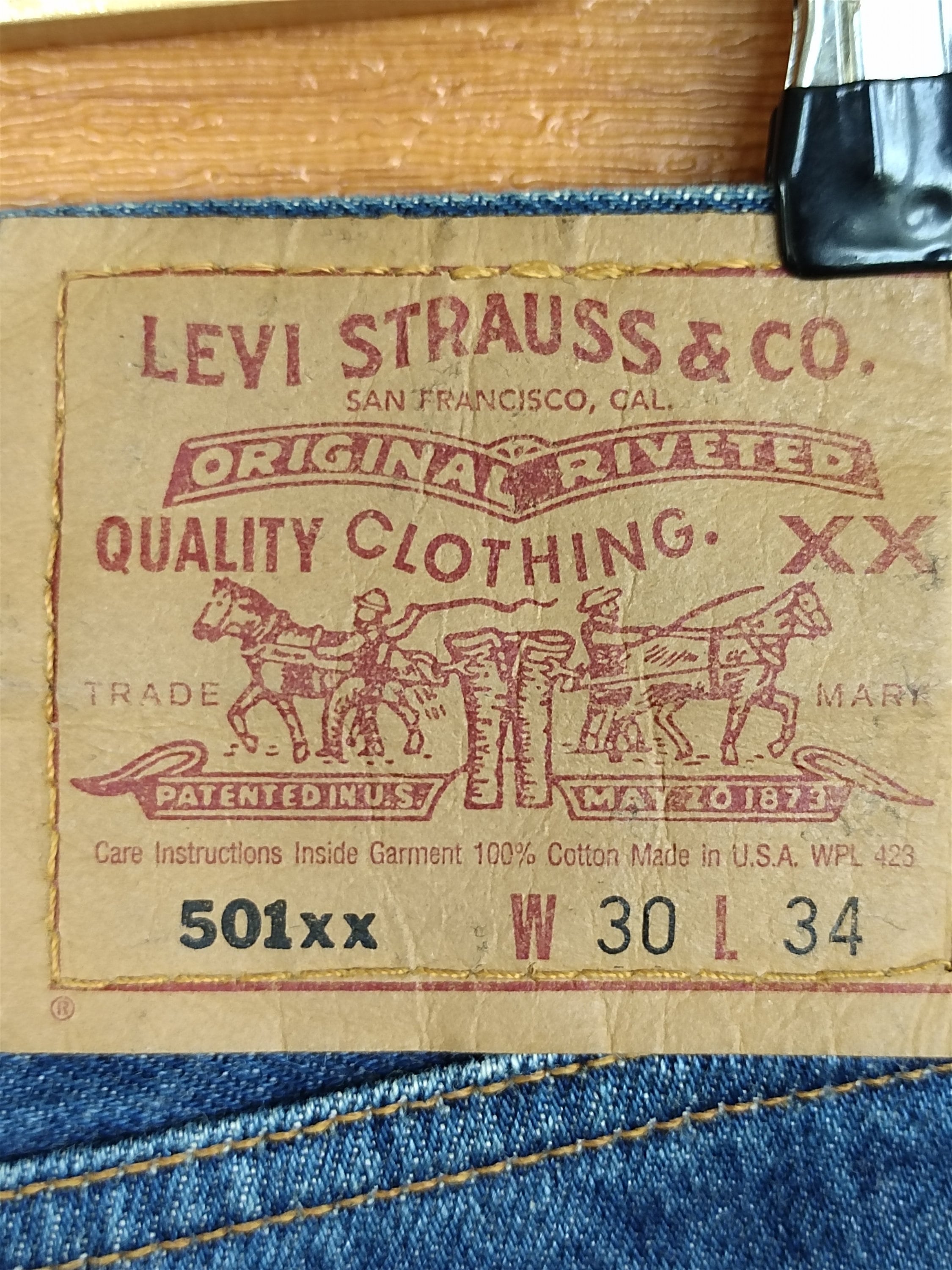 Vintage 90s Levi's 501xx Jeans - Waist 30 - Etsy