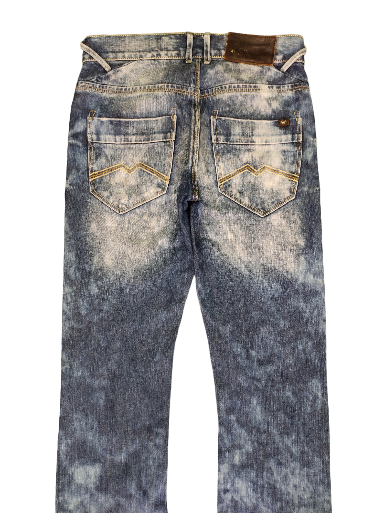 Vintage Y2k Mustang Faded Denim Jeans - Waist 31 - Etsy