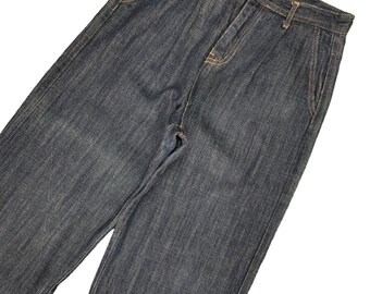 W30x28 Baggy Jeans Neukkimpyo Wide Leg Denim Y2k Jnco W30x28 Baggy Jeans Neukkimpyo Wide Leg Denim Y2k Jnco