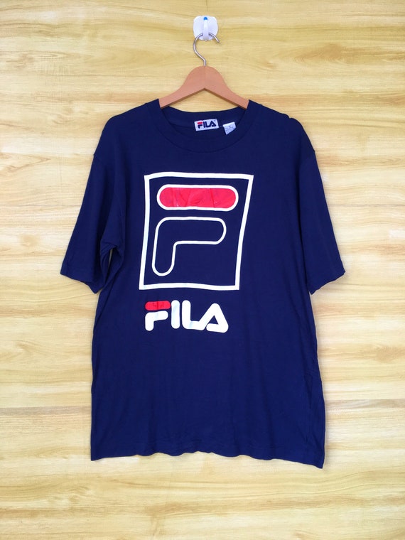 Rare Vintage FILA Big Logo Oversize T-Shirt Sport specialties | Etsy