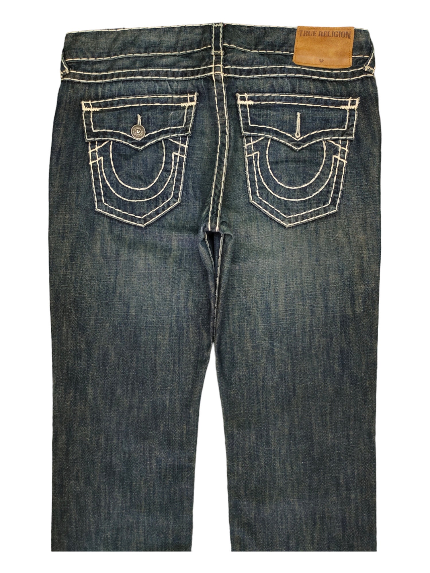W38x31 Vintage Y2k True Religion Big Stitch Denim Pants Streetwear