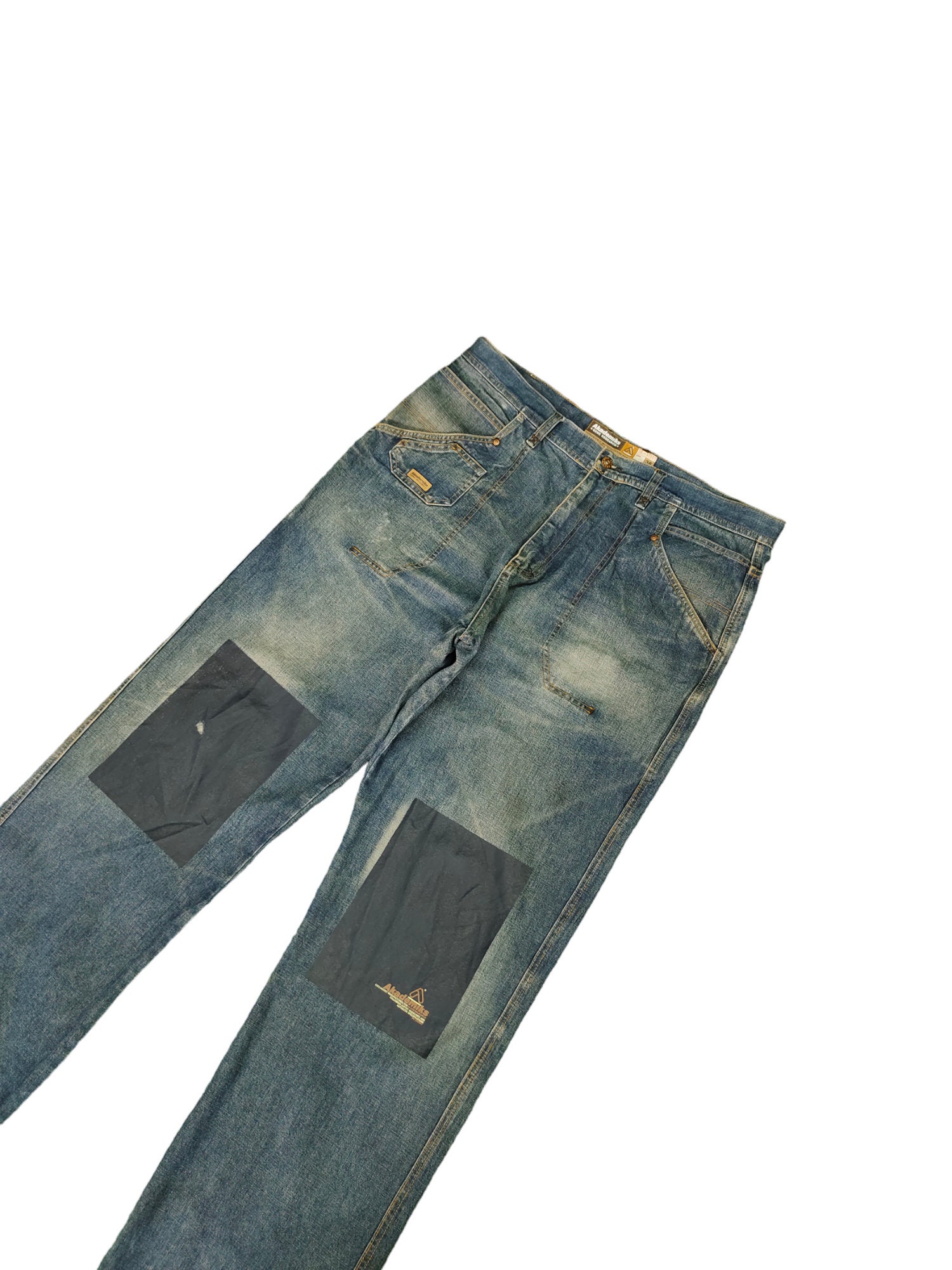 上品コーデはコレで安心！ W38x34 Vintage Research 'gene Akademiks Jeans Baggy 90s パンツ