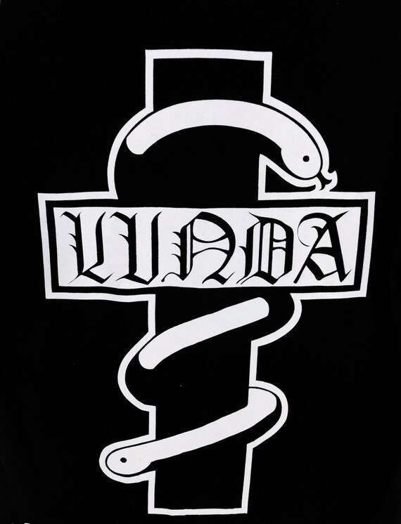 Vintage 90s MAD TOYZ Lunda Snake T-Shirt / street… - image 2