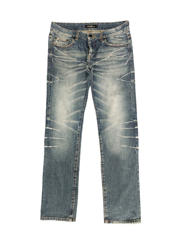 W34x33 Japanese Root Three Faded Denim Jeans Undercover