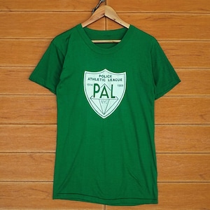 Vintage 80s Police Athletic League 1914-1989 T-Shirt / Pal Nyc / Size S