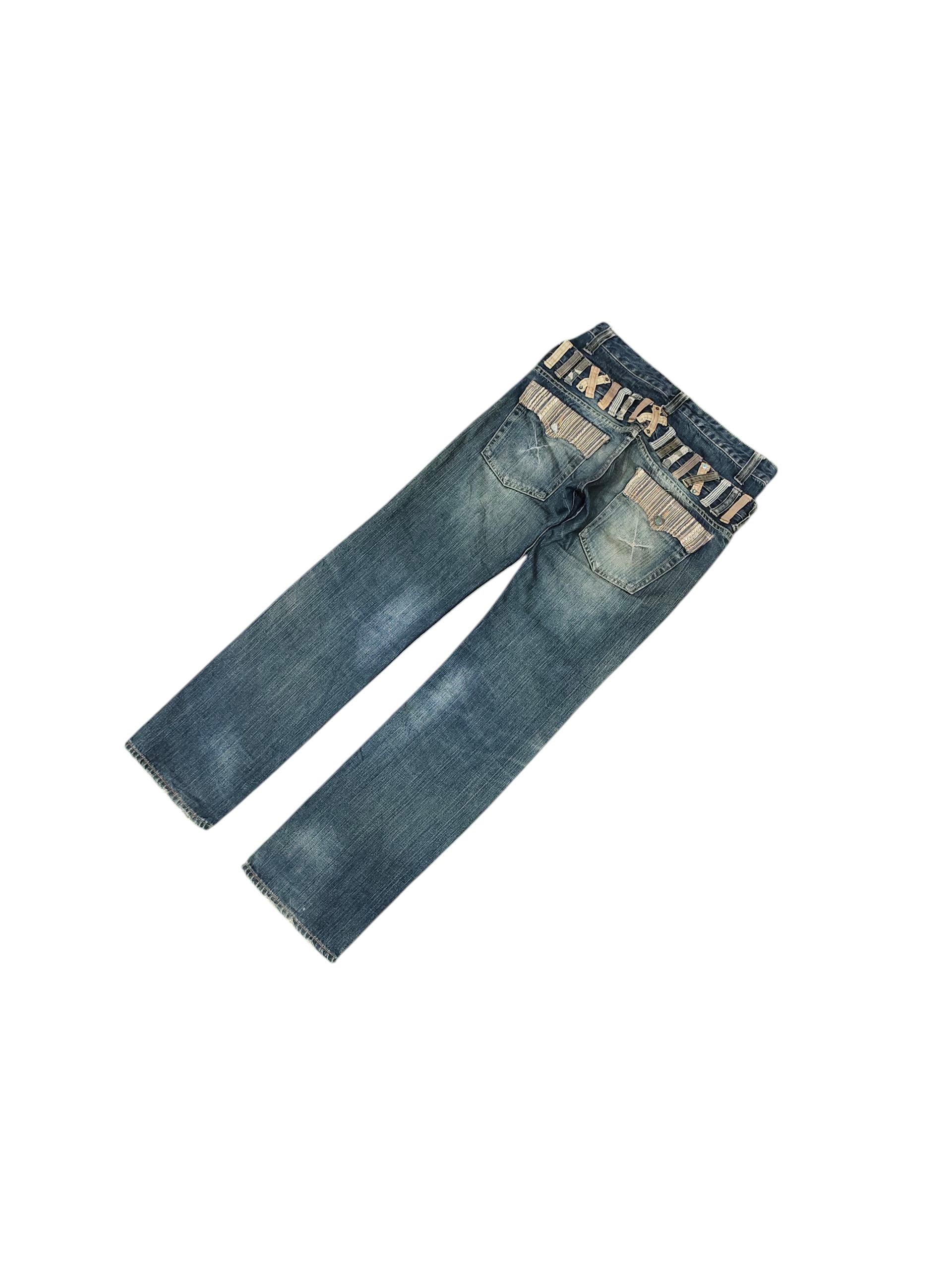 Ppfm Double Waisted Jeans - Etsy