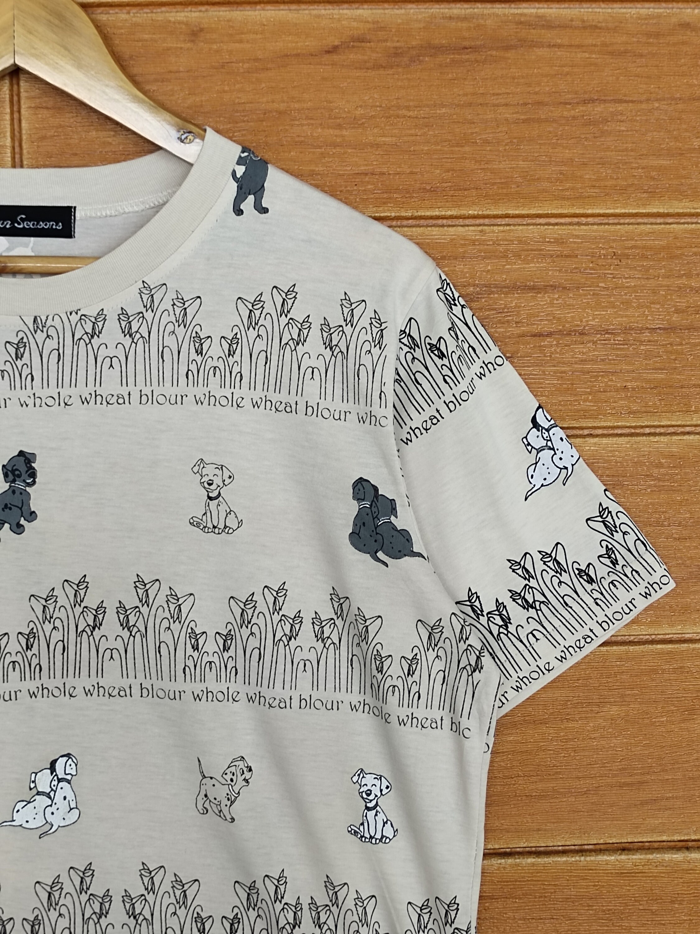 ディズニー Tシャツ 101匹わんちゃん 90s ヴィンテージ 映画 ヴィンテージ 90年代 101匹わんちゃん フルプリント 映画Tシャツ