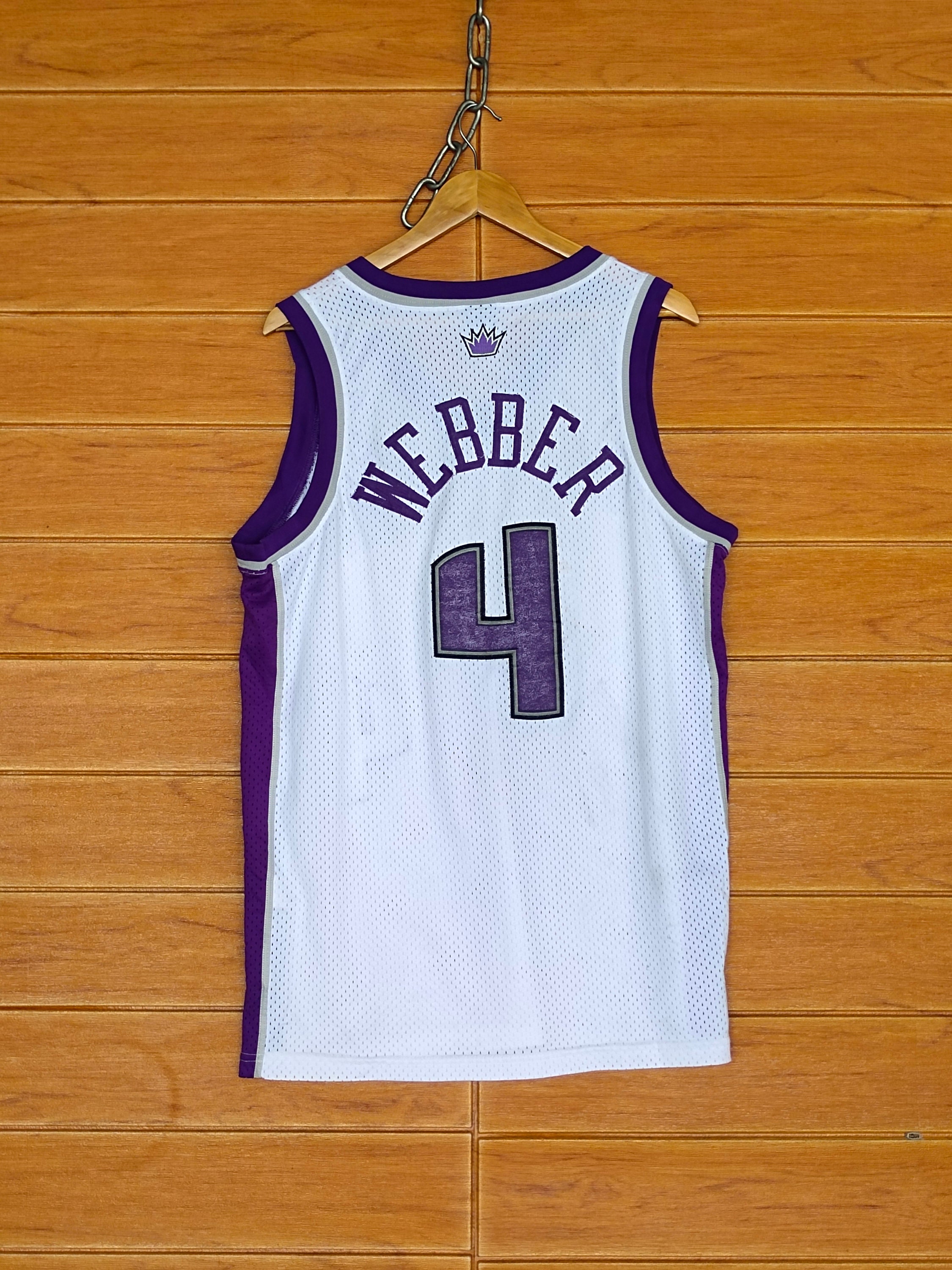 Vintage 90s Sacramento Kings Chris Webber #4 Nike NBA