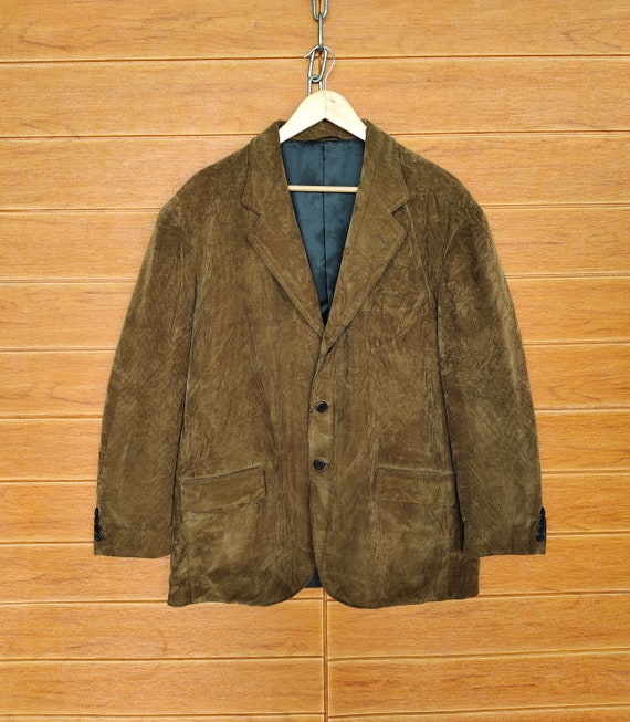Vintage MOSCHINO Velvet Button Jacket / Size L - Etsy