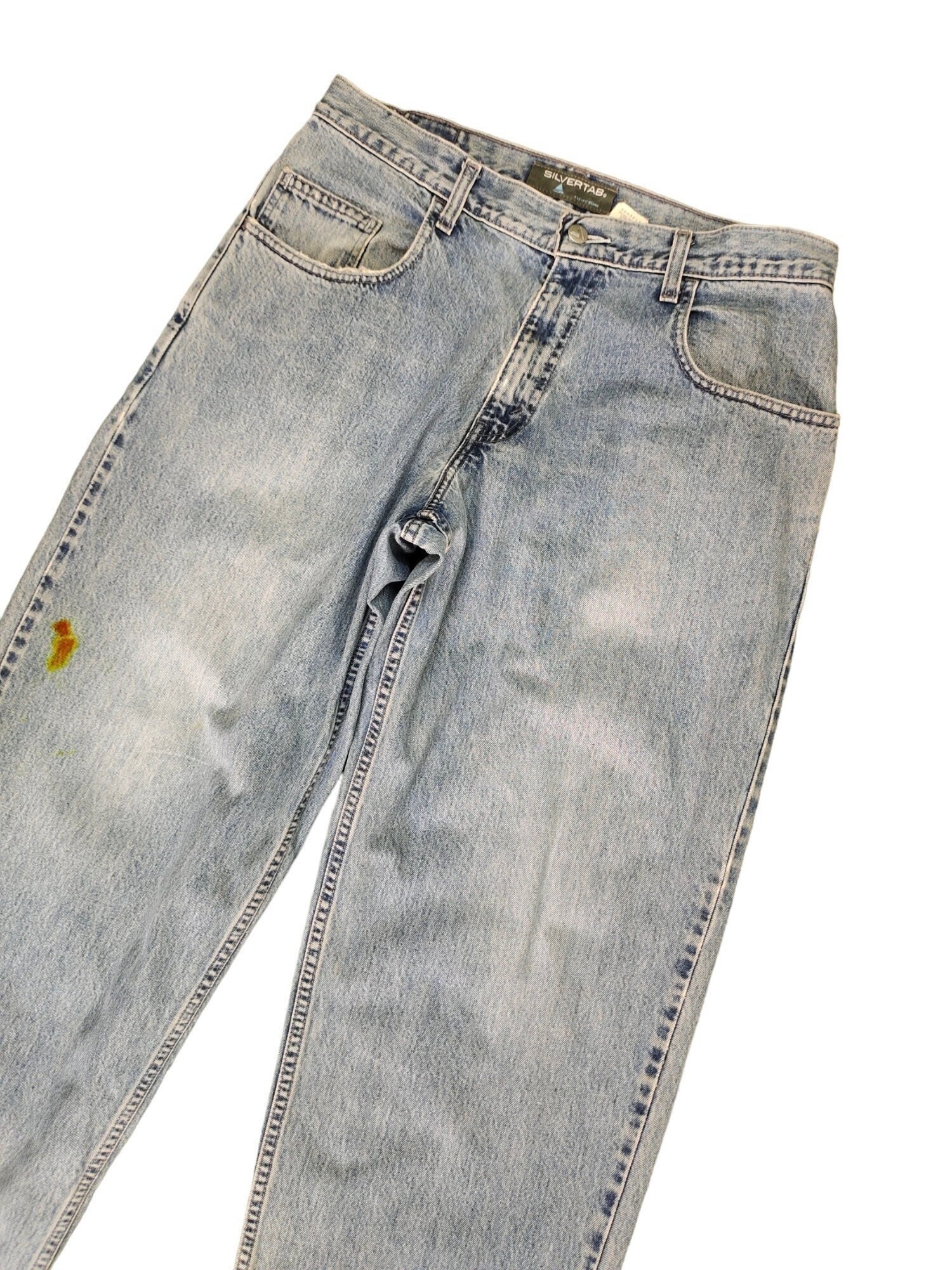 W33x30 Baggy Jeans 90s Levis Silver Tab Wide leg Denim Baggy Fit Vintage Levis Silver Tab Baggy Jeans Waist 33