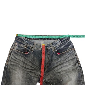 Vintage Edwin 503 Regular Clawmark Distress Faded Jeans, Comme Des Garcons Undercover, Waist 32 image 9