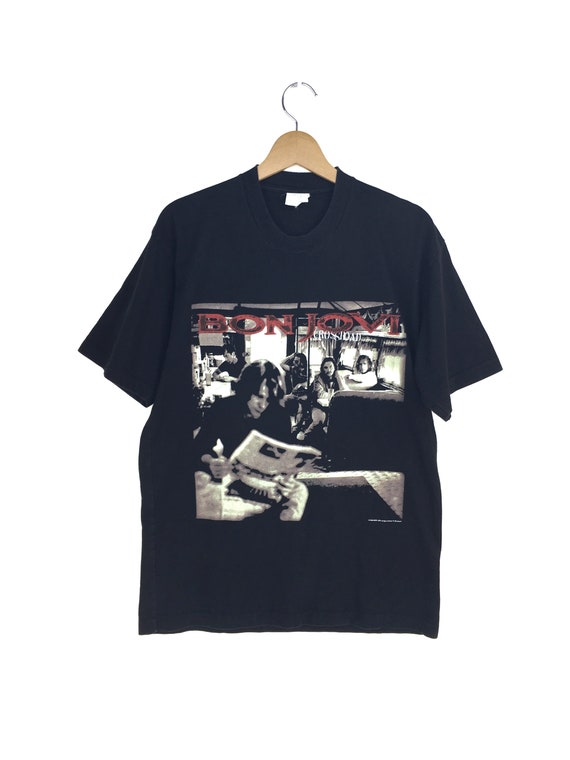 Vintage 90s BONJOVI Crossroad World Tour Shirt/ Double Sided Vintage 90s BONJOVI Crossroad World Tour Shirt/ Double Sided