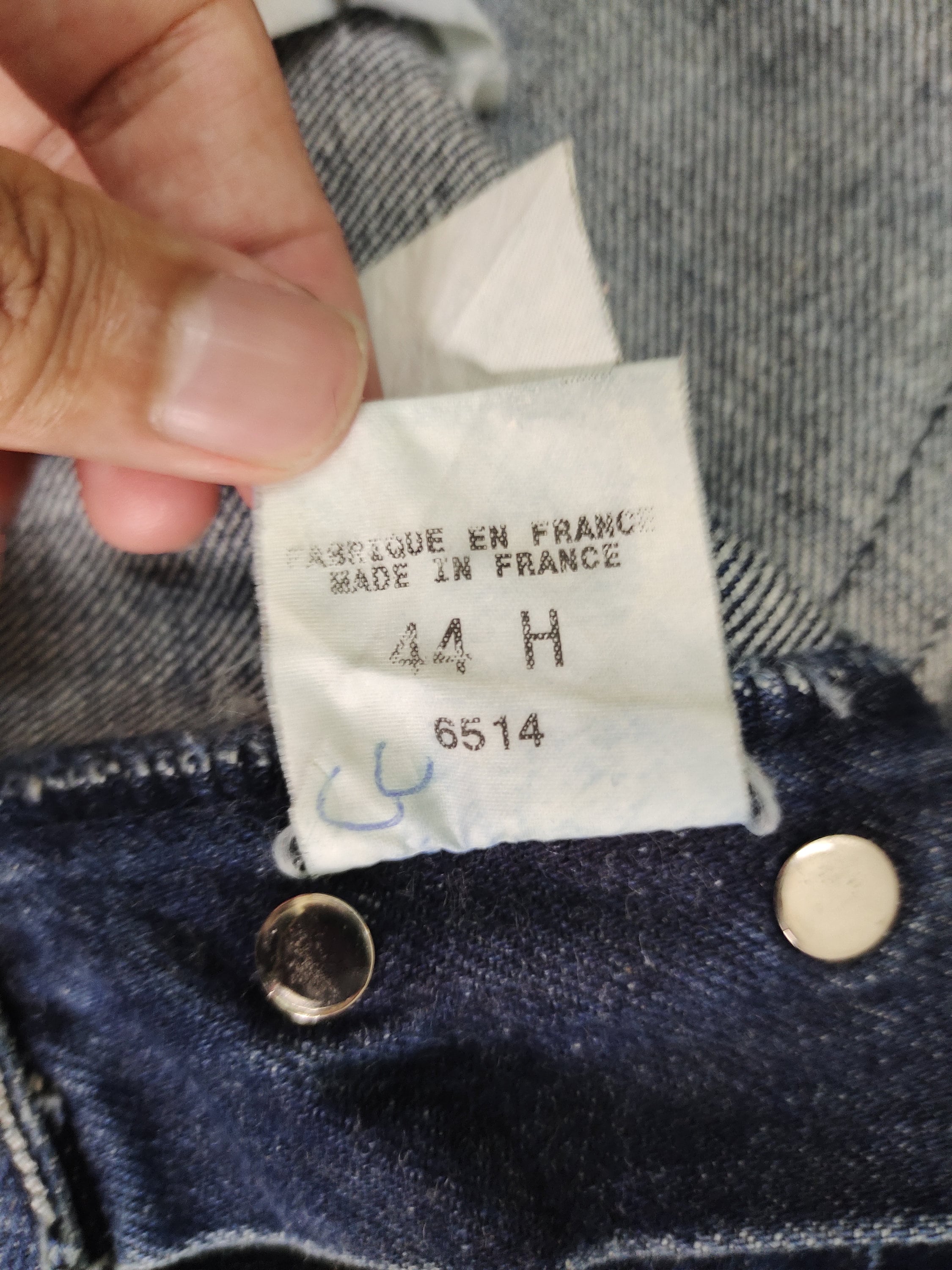 agnes b ワイドデニム　90s France製 90s agnes b FRANCE wide denim
