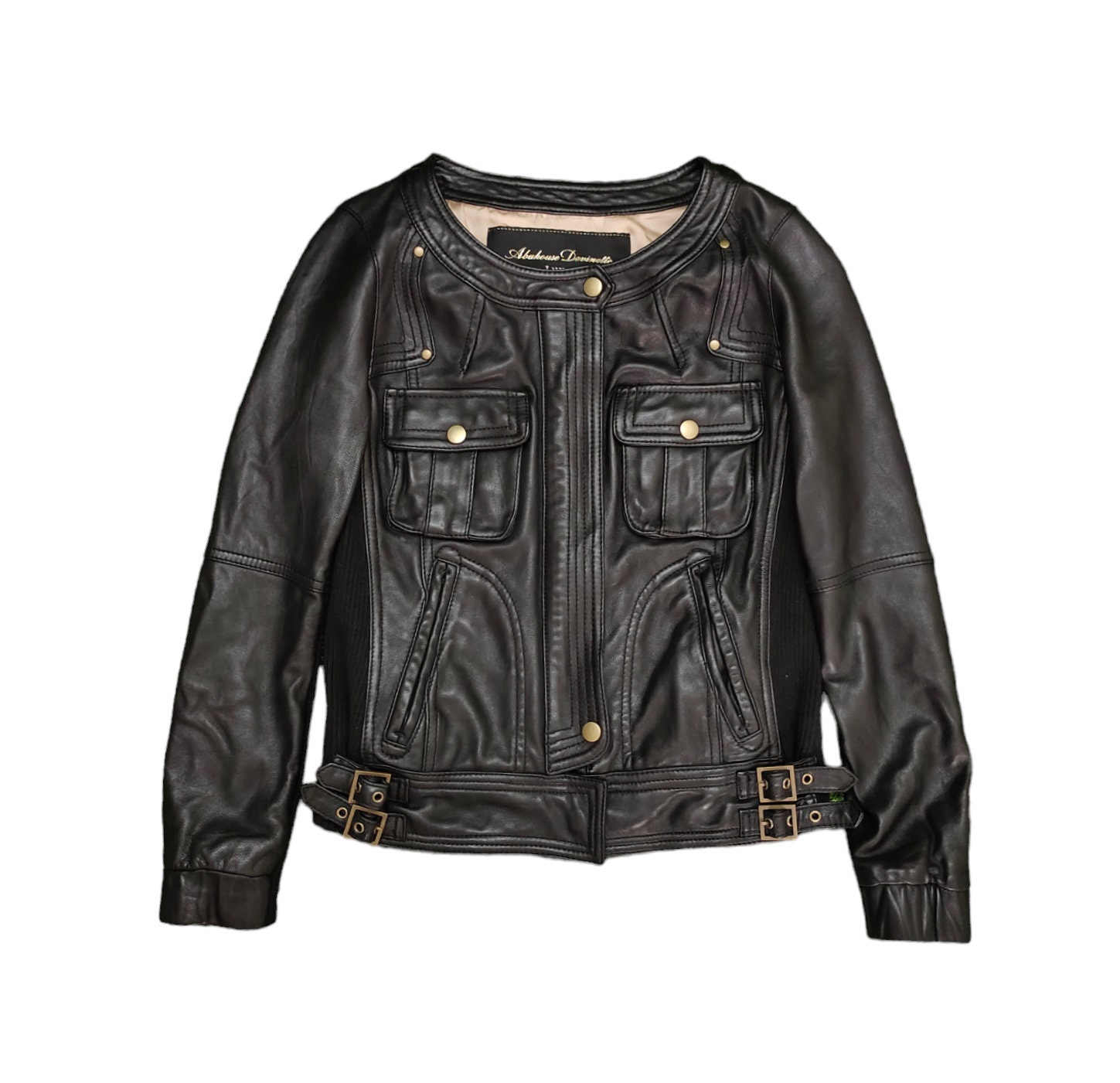 Abahouse Devinette Luxe Leather Jacket Y2k Vintage Hysteric Abahouse Devinette Luxe Leather Jacket Y2k Vintage Hysteric