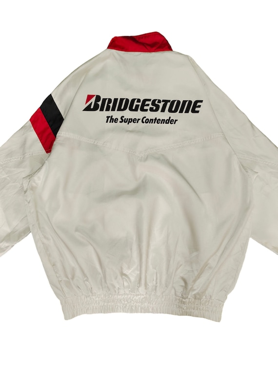 Vintage Bridgestone the Super Contender Light Jacket Racing Size L