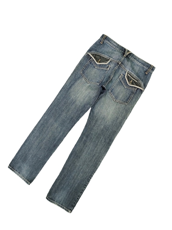 Vintage PPFM Faded Denim Pants - Y2K Streetwear (w31x30.5) - Etsy
